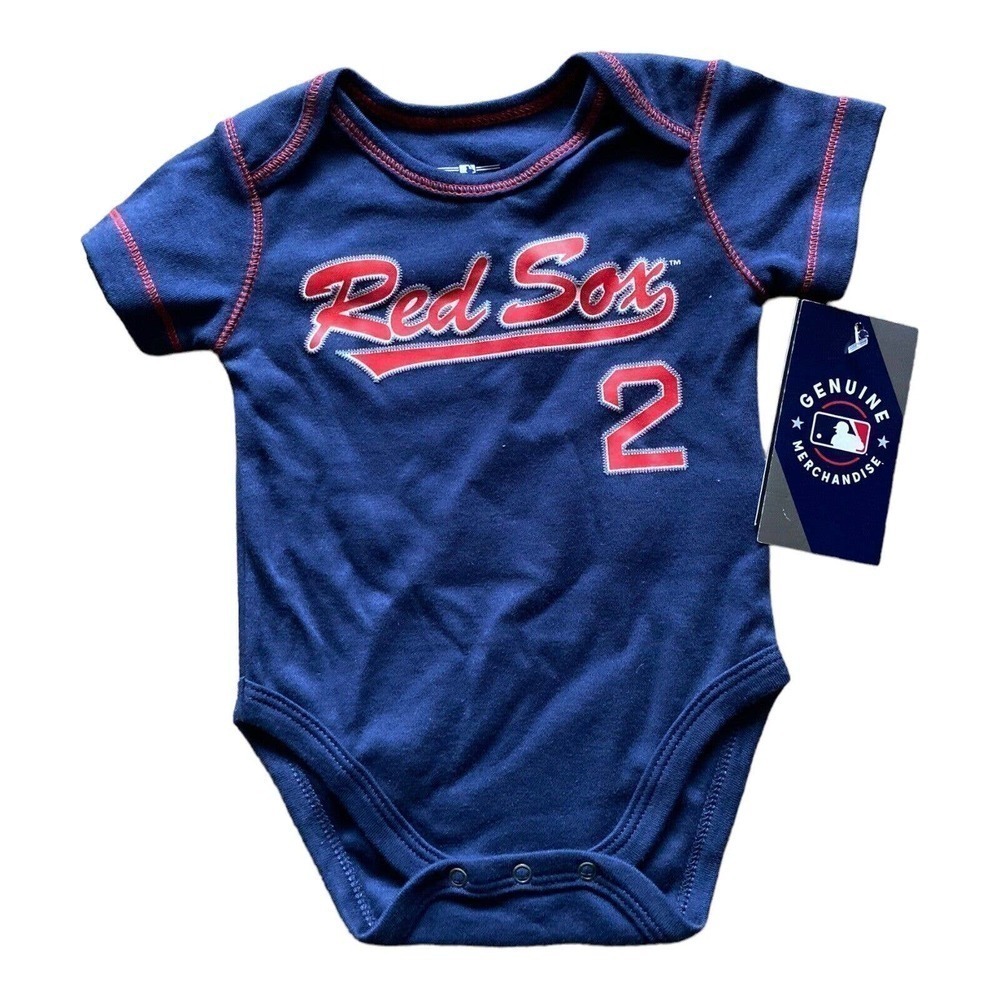 Boston Red Sox Infant Bodysuit 2 piece Size 0/3 months see description NEW